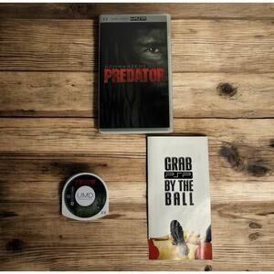 Predator Sony PSP UMD Movie 2005 PlayStation Arnold Schwarzenegger Action Sci Fi